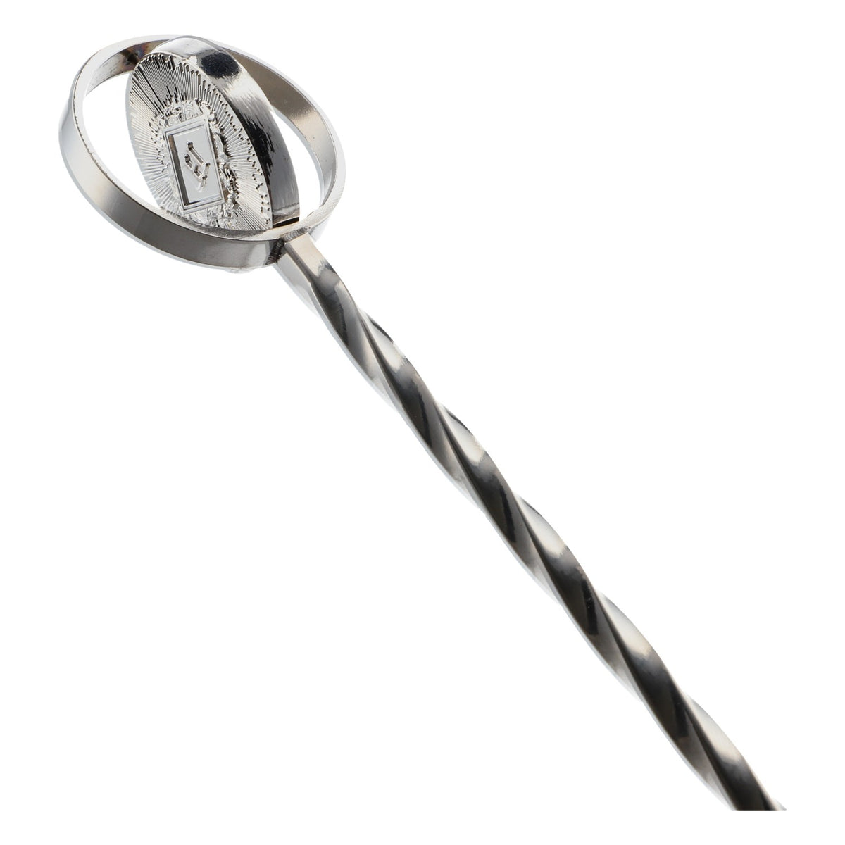 Hendricks Gin Stirrer Barlöffel neu Edelstahl silber Cocktaillöffel Rührstab – Ansicht 4