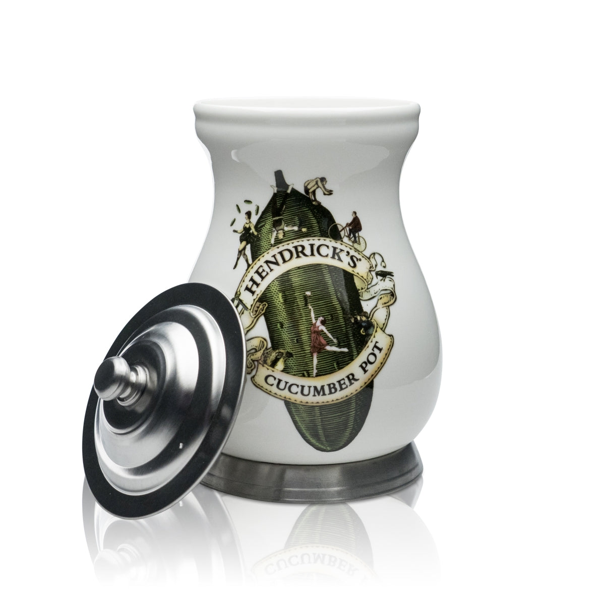 Hendricks Gurkentopf Cucumber Pot 1,5L Behälter Gin-Tonic Longdrink Cocktail Bar – Ansicht 2