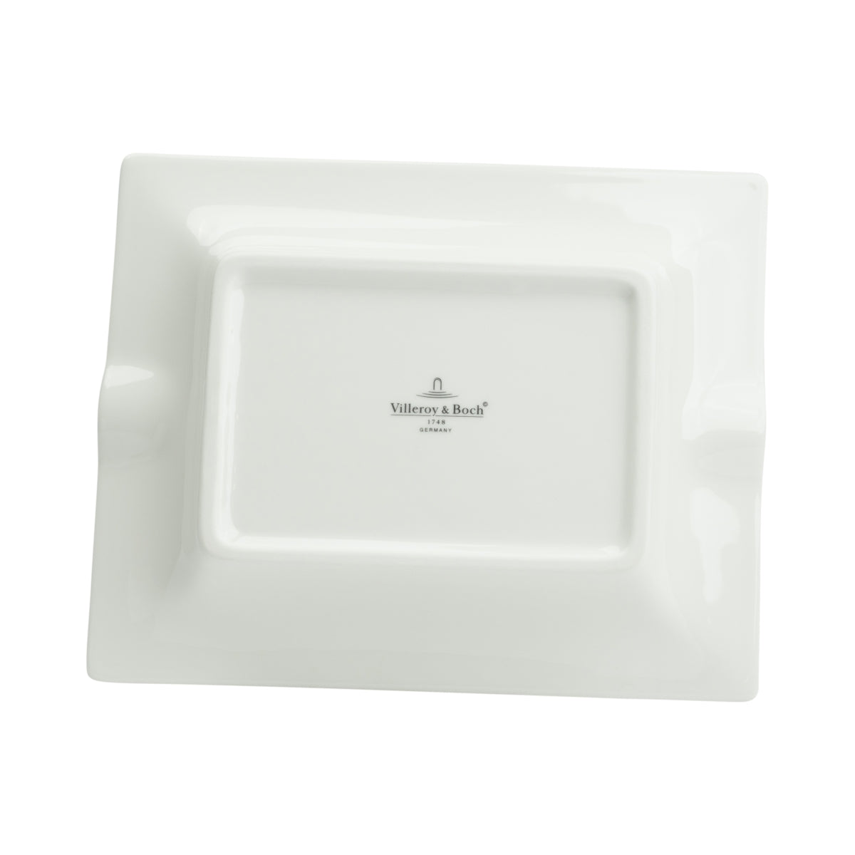 Hennessy Cognac Aschenbecher Villeroy & Boch Zigarren Ascher weiß braun Keramik – Ansicht 3