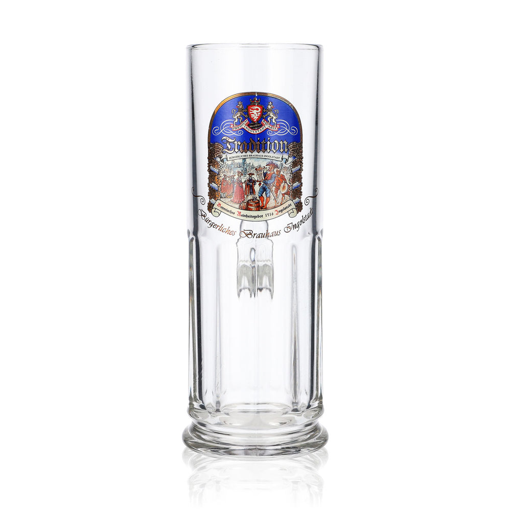 Herrnbräu Bier Glas 0,5l Krug Tradition Ingolstadt Sahm Maximilian Seidel neu