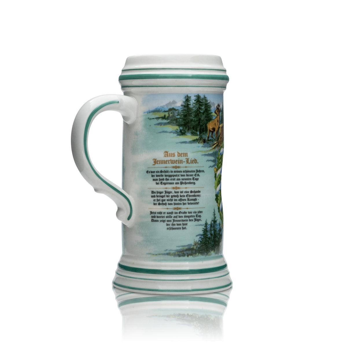 Herrnbräu Sammler Glas 0,5lKrug Humpen Seidel Gläser Jahreskrug 1989 Selten Rar – Ansicht 2