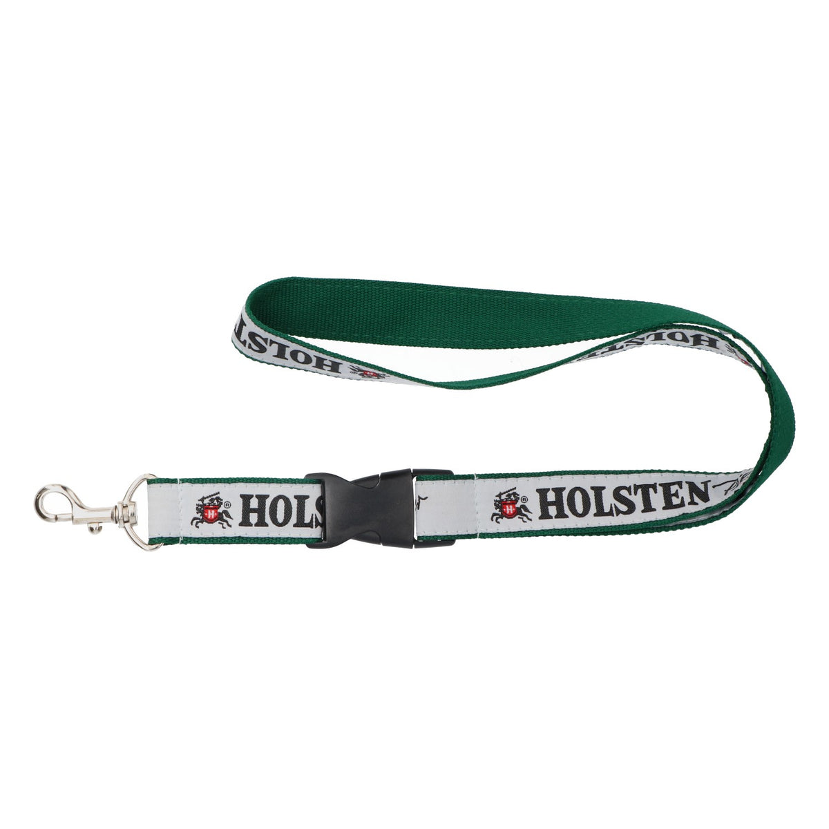Holsten Bier Schlüsselanhänger Schlüsselband Lanyard Grün/Weiß "Pilsener"