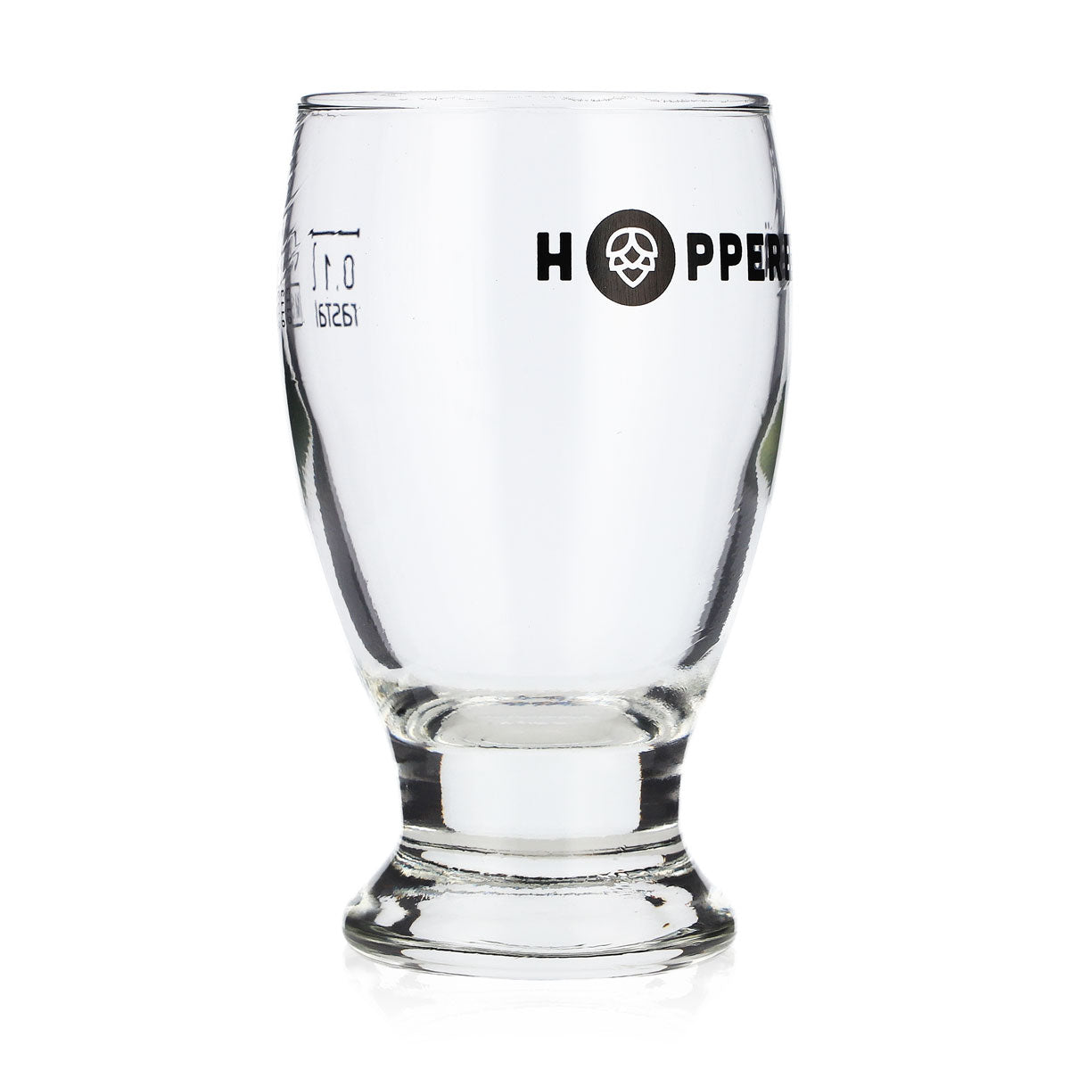 Hopper Bräu Bier Glas Stamper 0,1l Pokalglas Mini Rastal Bierglas Pilsglas Pint – Ansicht 2