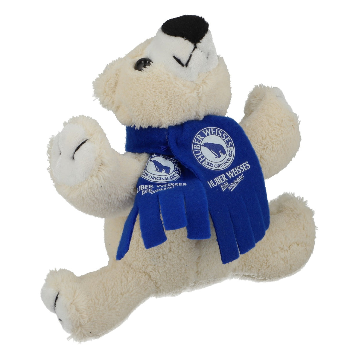 Huber Weisse Eisbär Plüschtier Kuschelfigur Original Bier Fanartikel