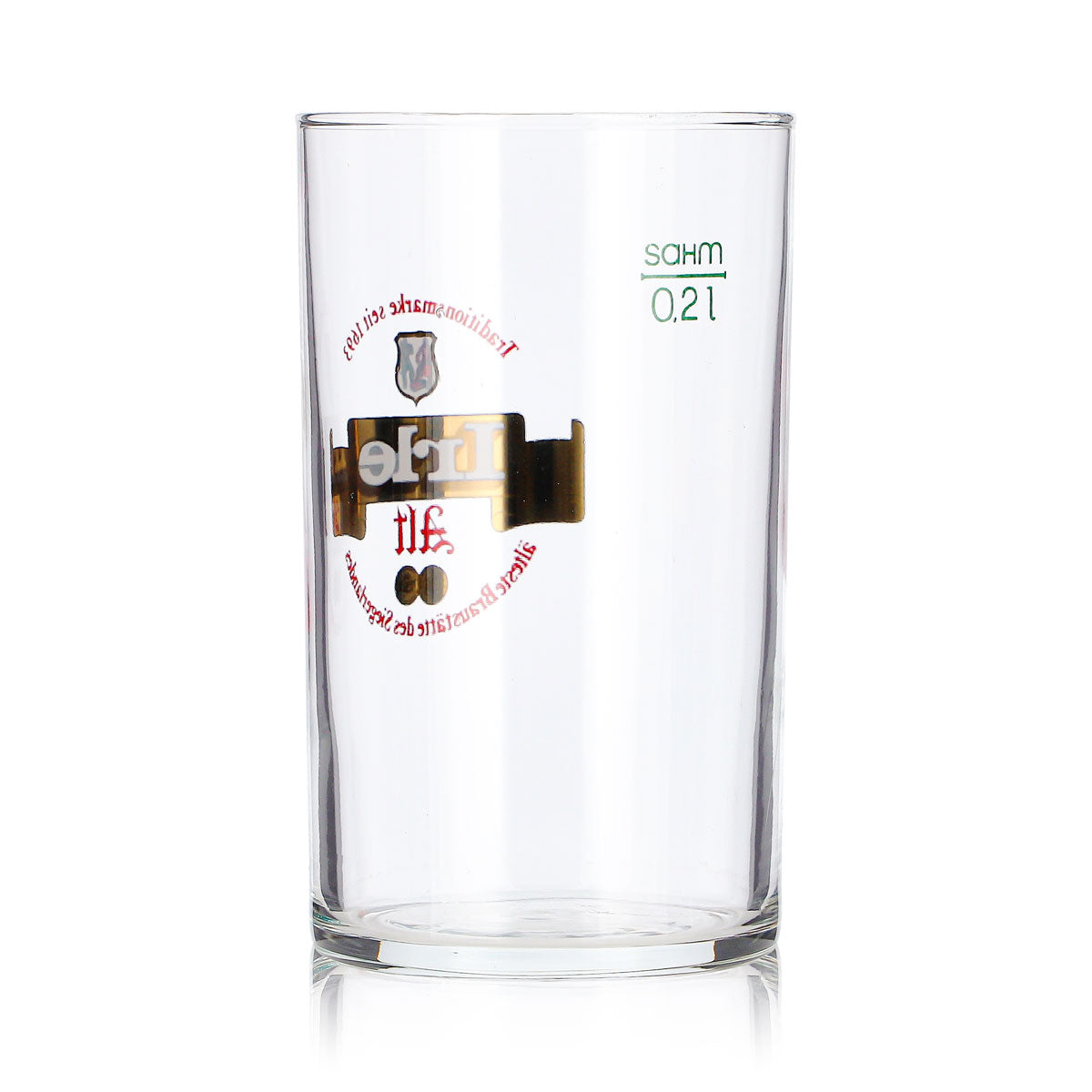 Irle Bier Glas 0,2l Becher Alt Sahm – Ansicht 4