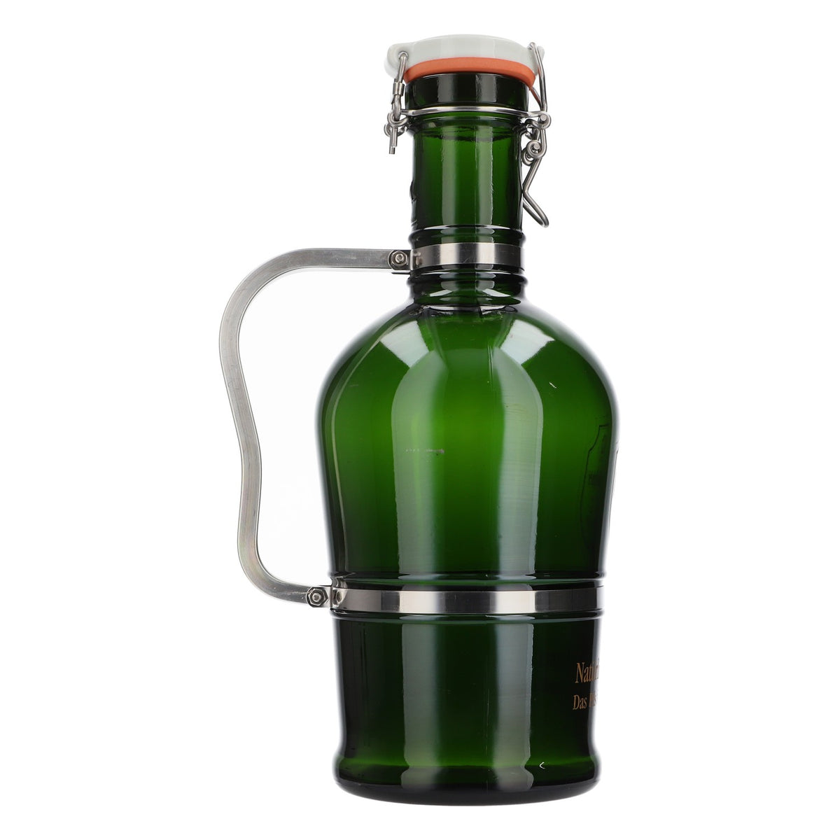 Iserlohner Pilsener Bier XXL Sammelflasche mit Verschluß Kleingeldflasche Glas Krug – Ansicht 3