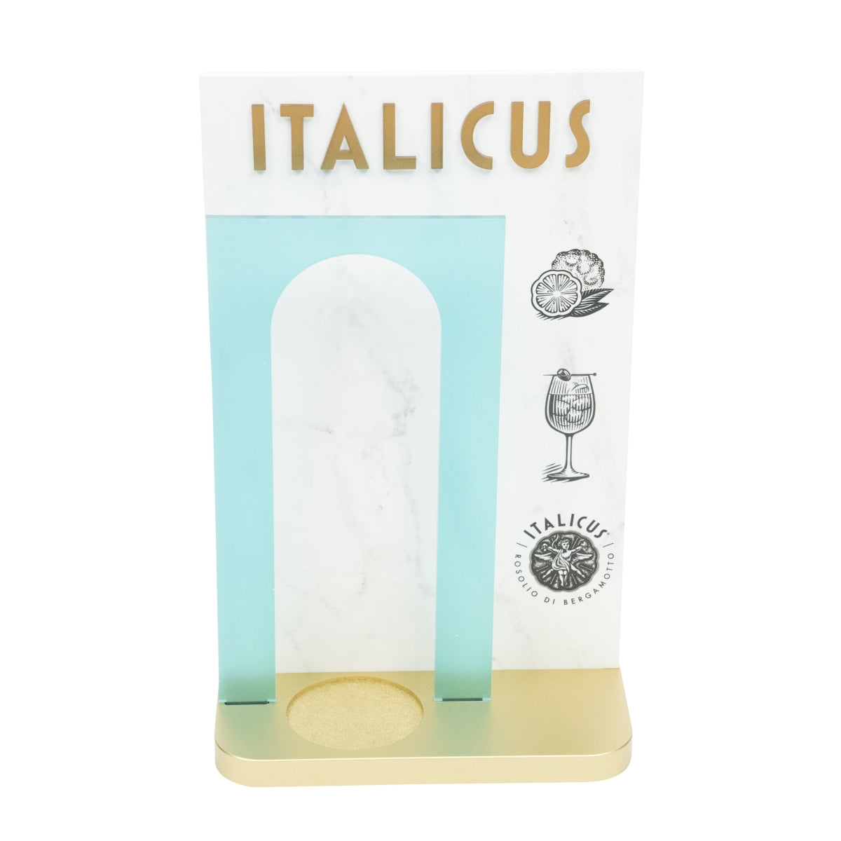 Italicus Glorifier Aufsteller Display Flasche Bottle Gin Deko Stand Ständer Bar – Ansicht 3