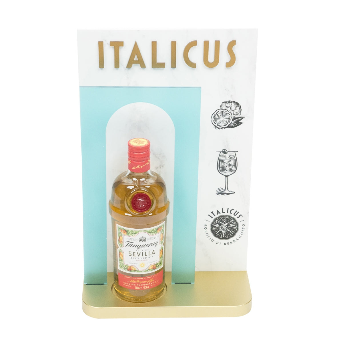 Italicus Glorifier Aufsteller Display Flasche Bottle Gin Deko Stand Ständer Bar – Ansicht 4