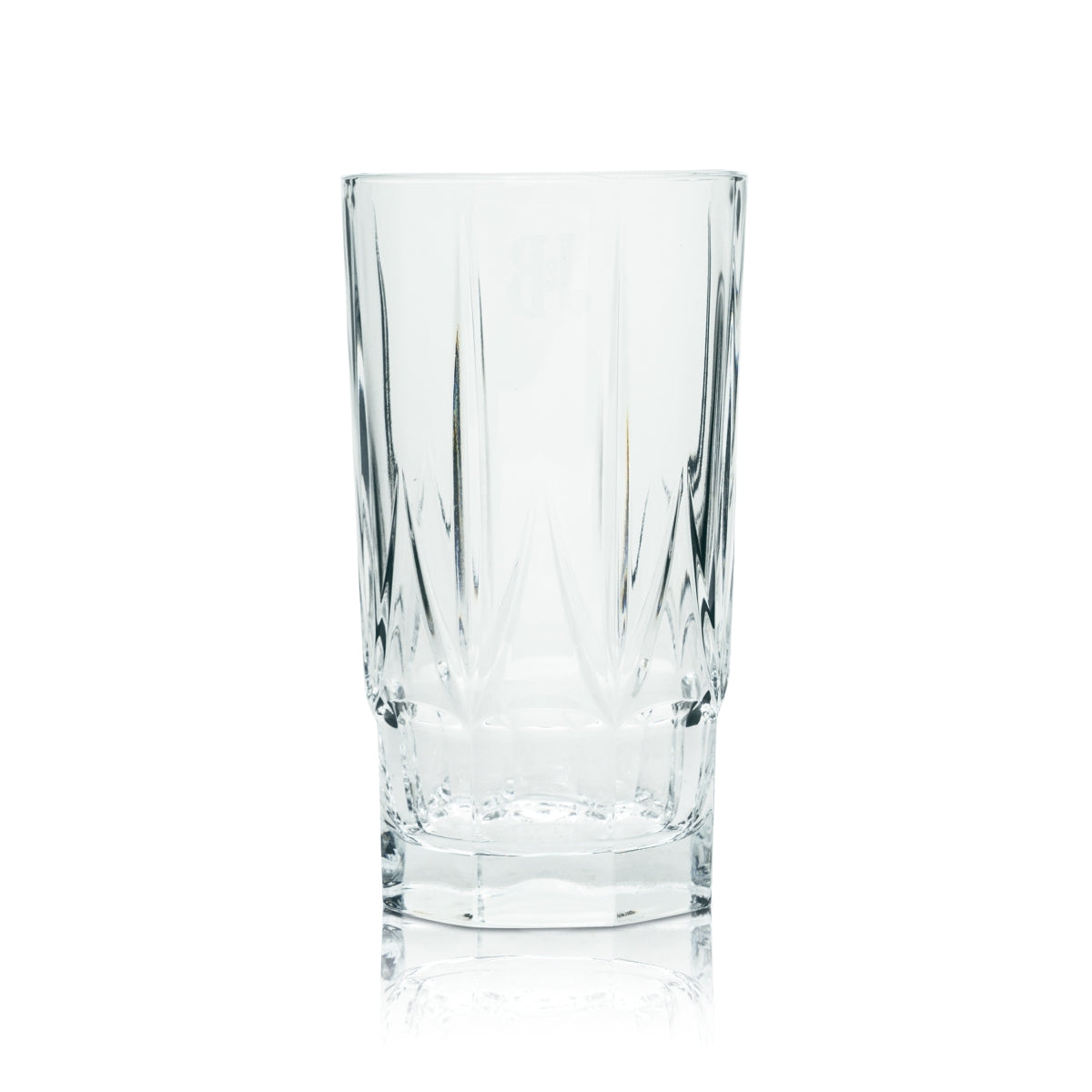 J&B Whiskey Glas 0,4l Longdrink Scotch Gläser Relief Kristall Cocktail Gastro Bar – Ansicht 2