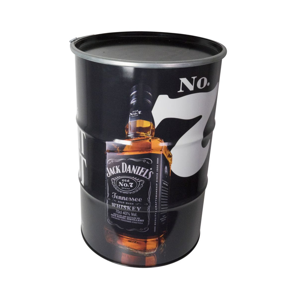 Jack Daniels Blechtonne Stehtisch Rauchertisch Outdoor Möbel Lounge Werbung
