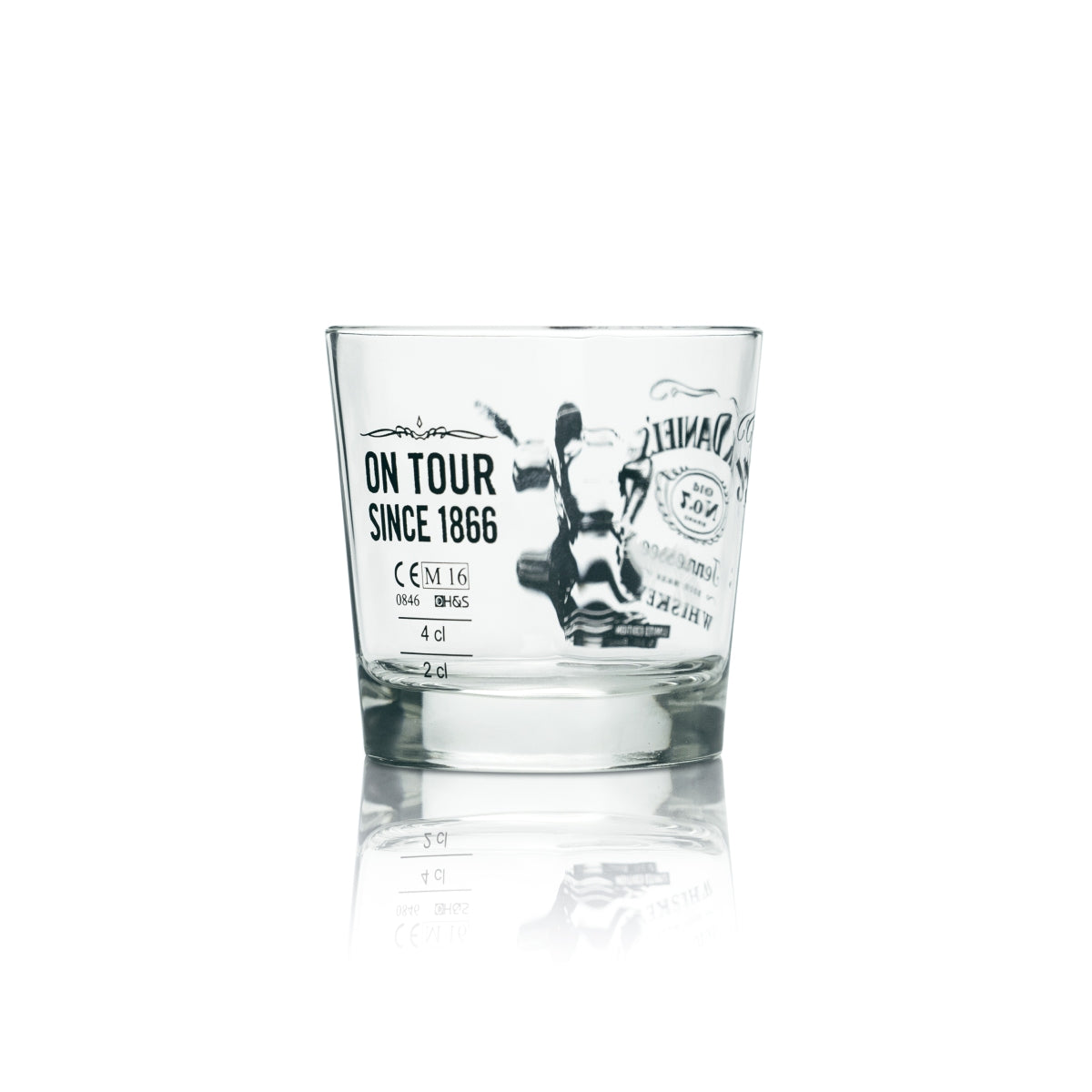 Jack Daniels Sammler Glas 0,27l Whiskey Tumbler Limited Edition Music Bass – Ansicht 2