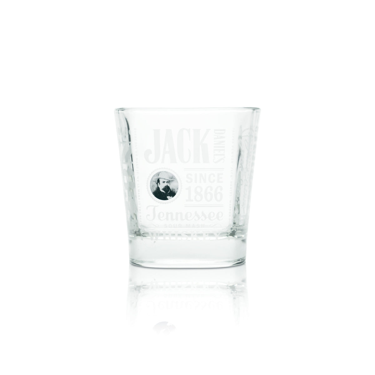 Jack Daniels Sammler Glas 0,27l Whiskey Tumbler Portrait Since 1866 Sour Mash