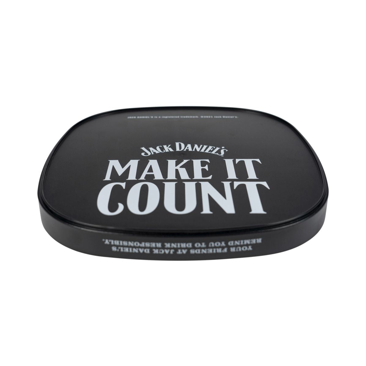 Jack Daniels Serviertablett Eckig Schwarz Gummiert Make It Count Gastro Zubehör – Ansicht 4