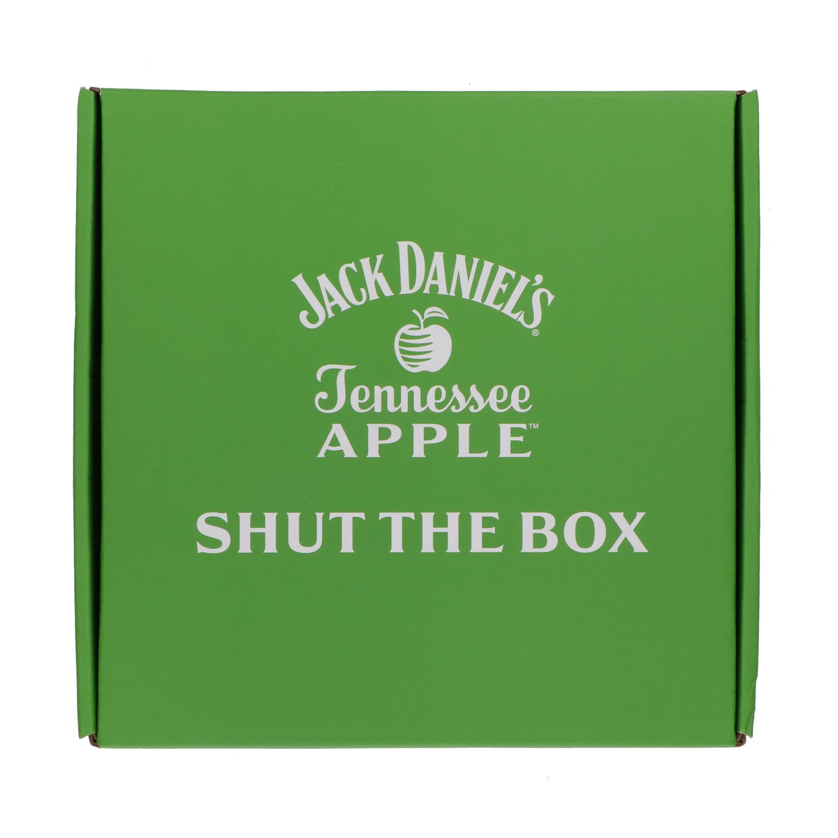Jack Daniels Whiskey Brettspiel Spieleabend Freunde Shut the Box Apple grün – Ansicht 4