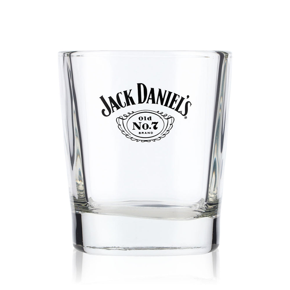 Jack Daniels Whiskey Glas Tumbler 0,2l Flügellogo No.7 gerade Ausführung