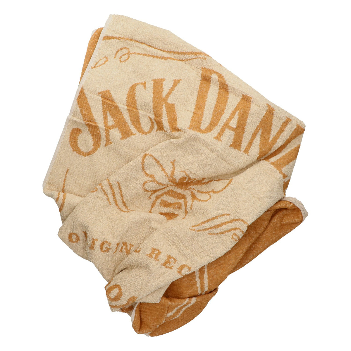 Jack Daniels Whiskey Handtuch Honey braun 147x70cm neu Mischgewebe – Ansicht 2