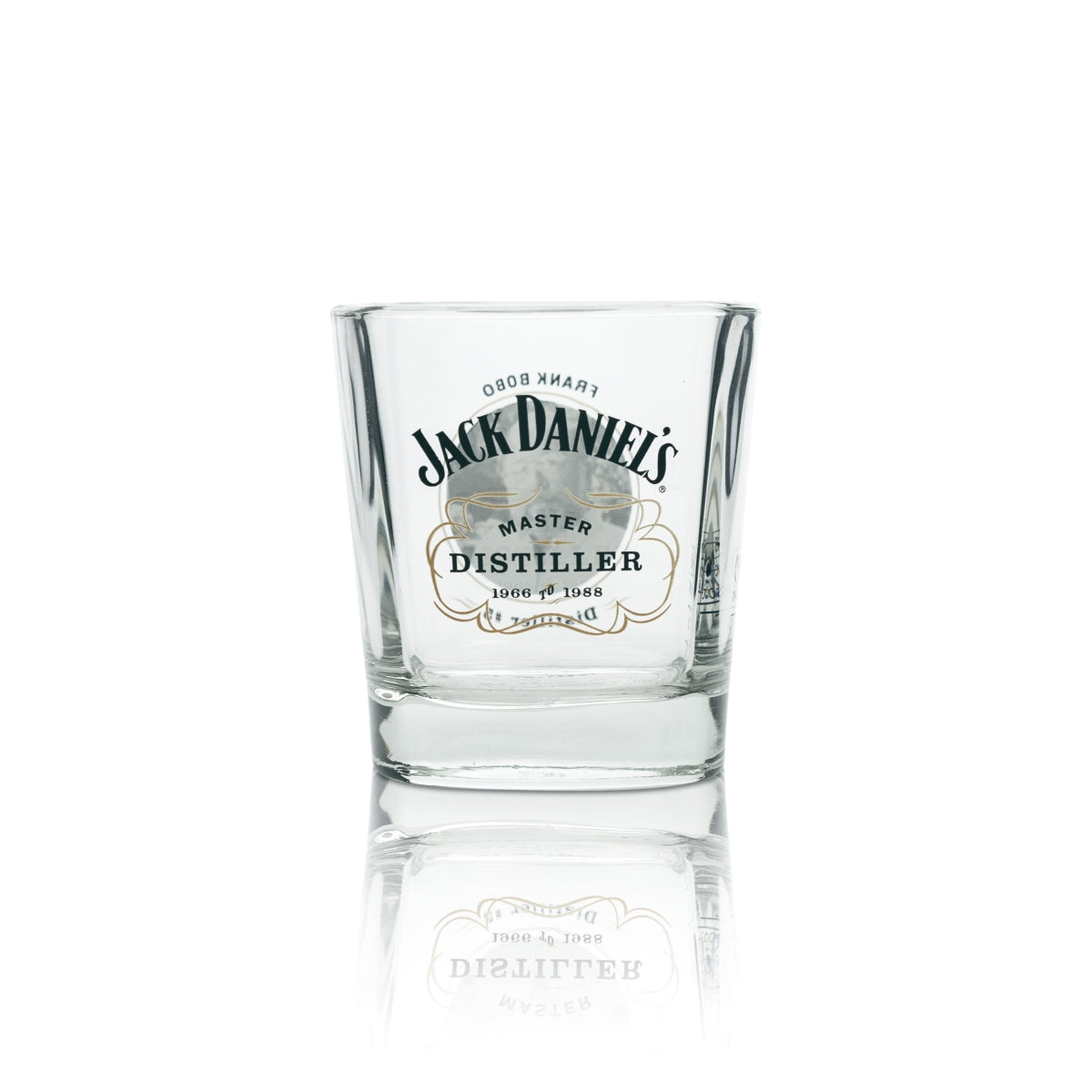 Jack Daniels Whiskey Master Distiller Glas Tumbler Frank Bodo No. 5 Gläser Rar – Ansicht 3