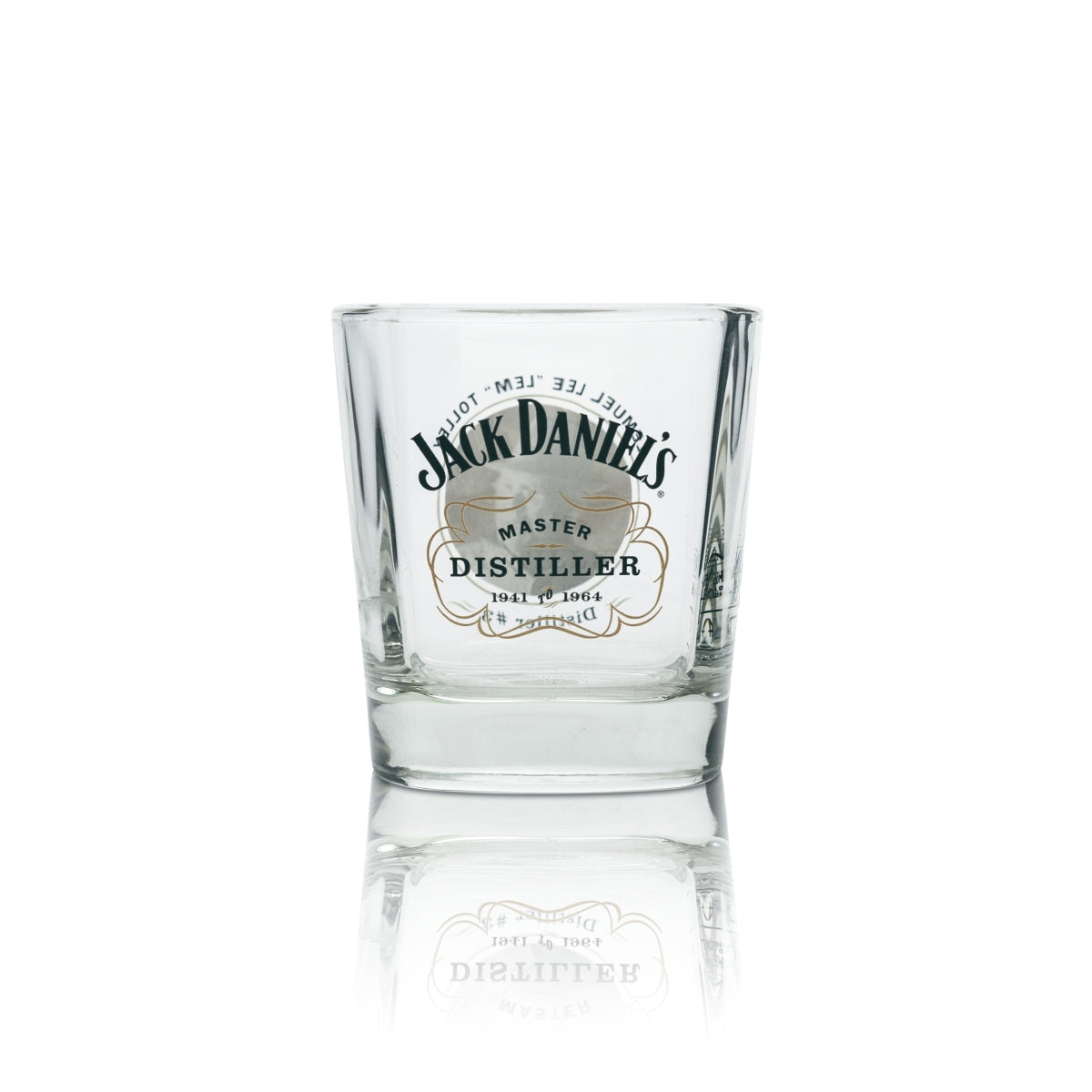 Jack Daniels Whiskey Master Distiller Glas Tumbler Lem Tolley No. 3 Gläser Rar – Ansicht 3