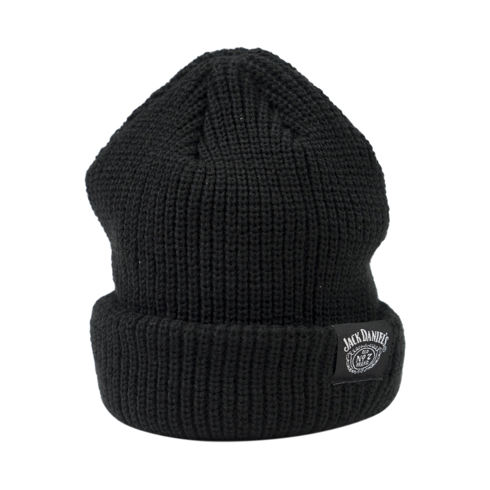 Jack Daniels Whiskey Mütze Beanie Kappe Hut Cap Schwarz Jacky Bourbon Tennessee