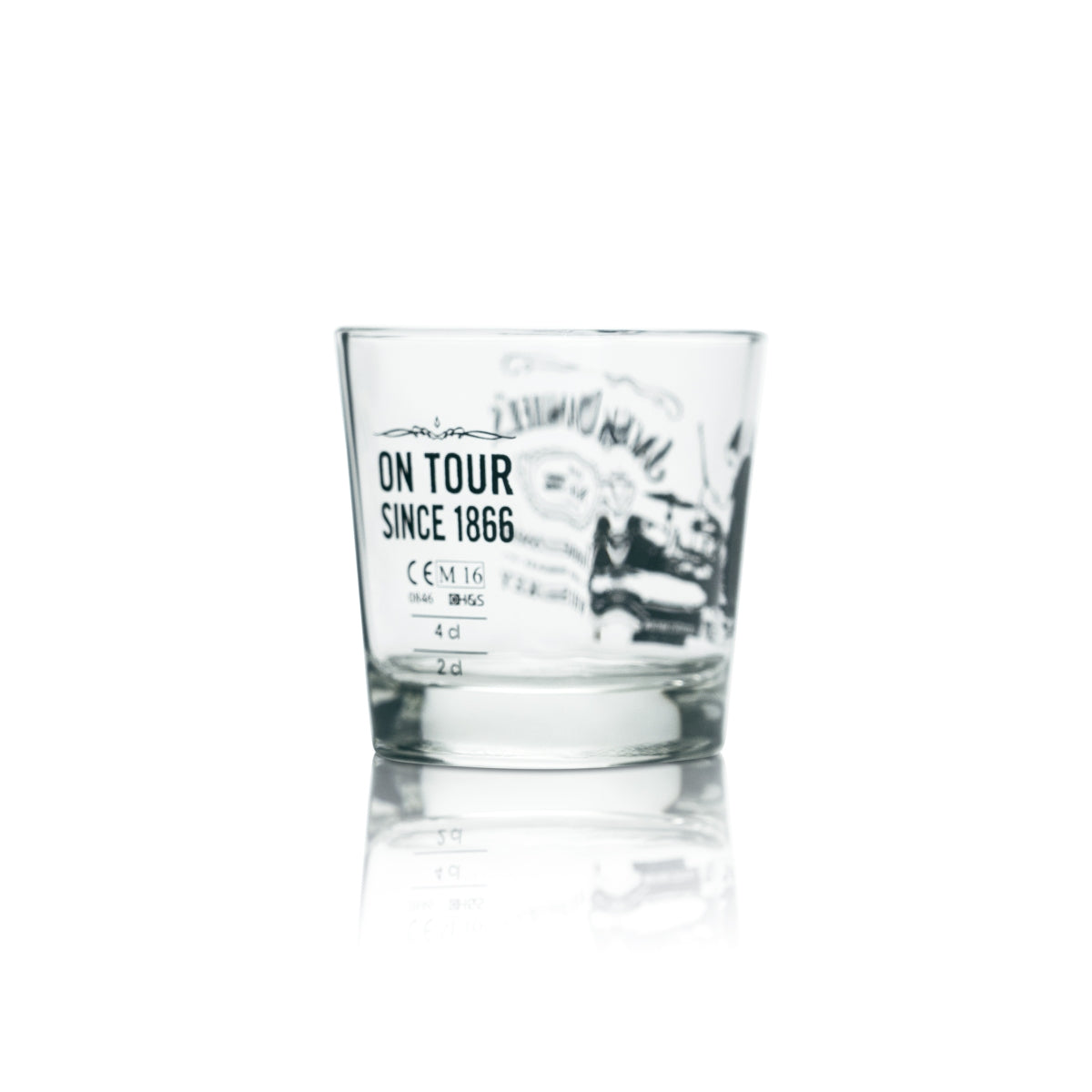 Jack Daniels Whiskey Sammler Glas 0,27l Tumbler Limited Edition Music Drummer – Ansicht 2