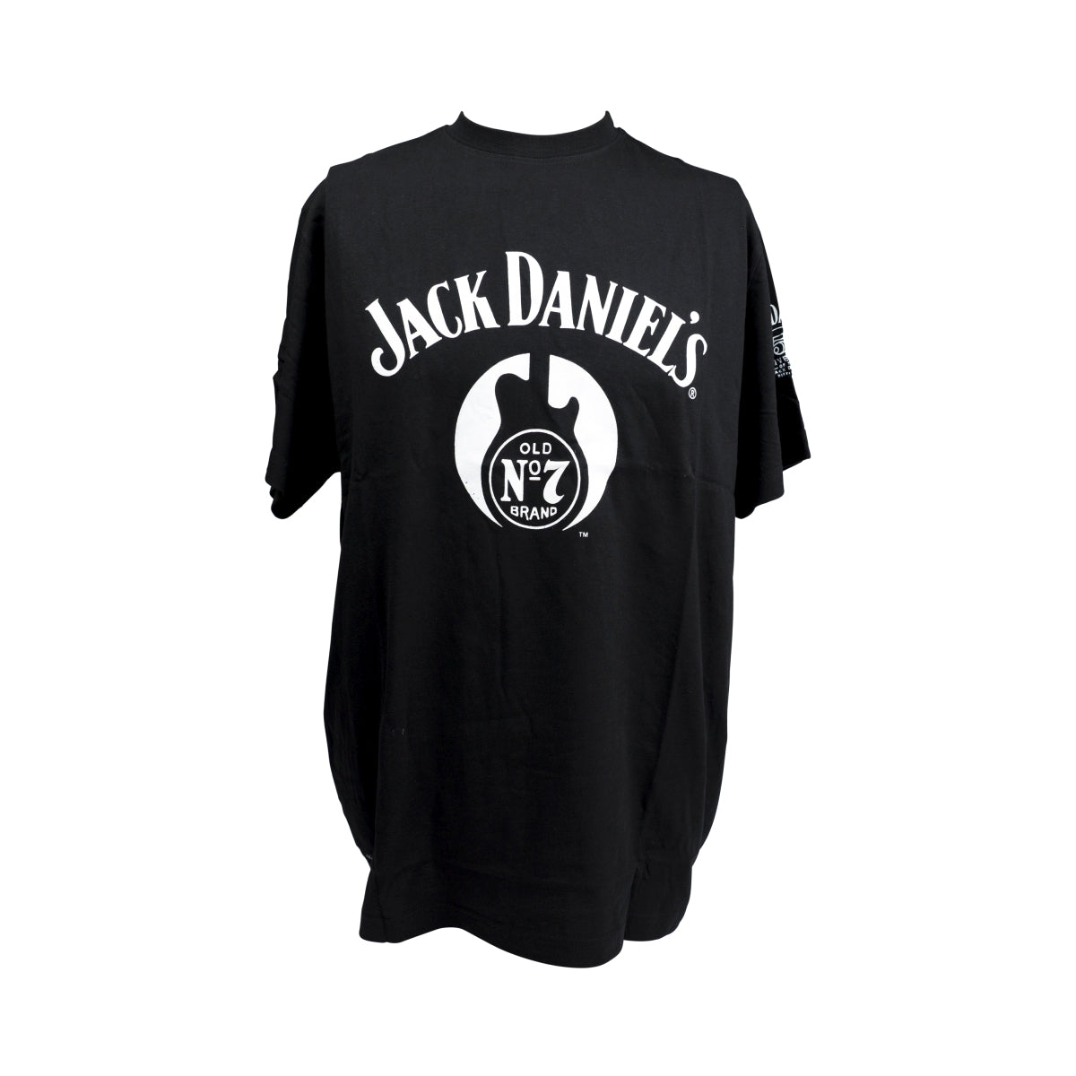 Jack Daniels Whiskey T-Shirt Festivalshirt Schwarz Größe L Herren "Guitarr"