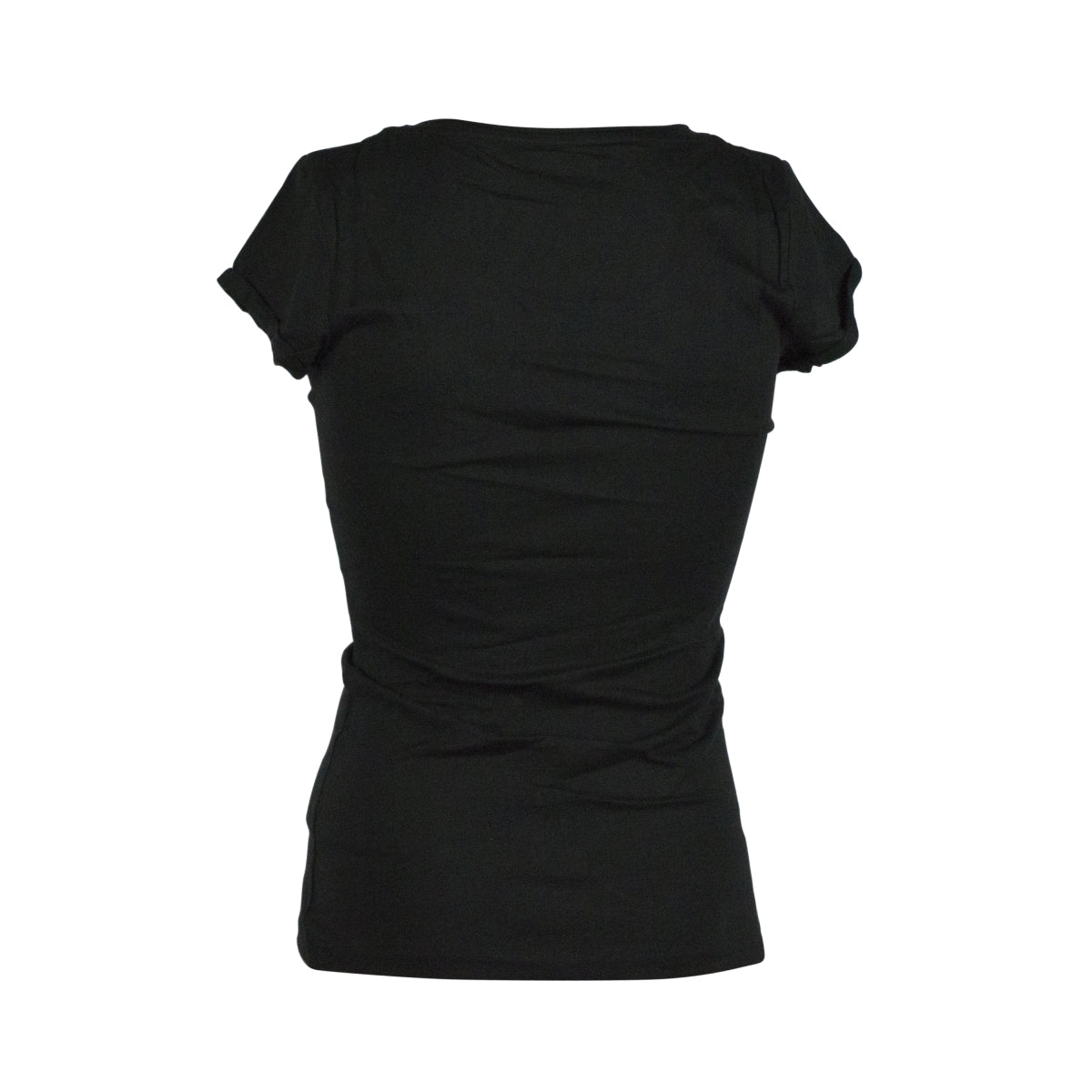 Jack Daniels Whiskey T-Shirt schwarz grau Kopfhörer Damen M – Ansicht 3