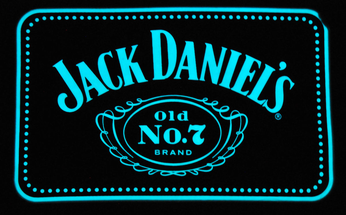 Jack Daniels Whisky Men LED Jeans Jacke lang Festival Jacke No.7 Gr.M – Ansicht 3