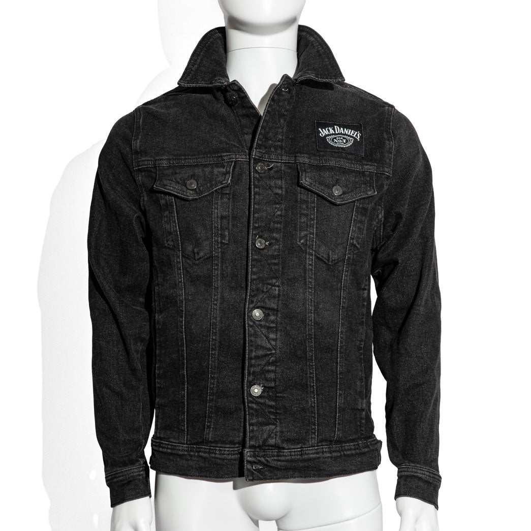 Jack Daniels Whisky Men LED Jeans Jacke lang Festival Jacke No.7 Gr.M – Ansicht 5