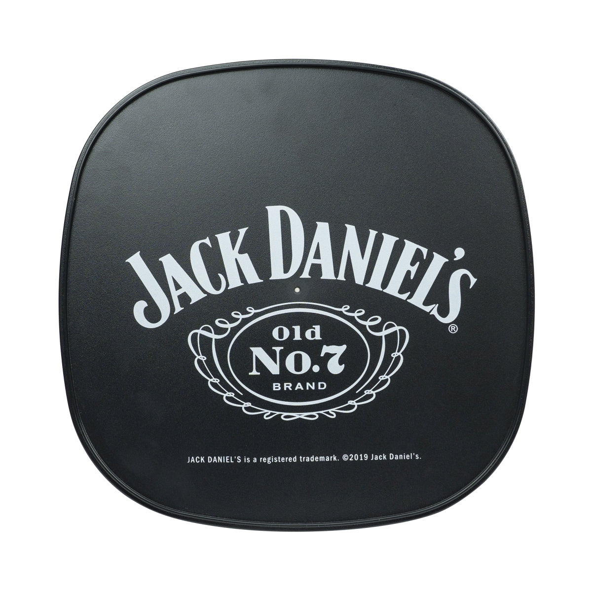 Jack Daniels Whisky Tablett Serviertablett Kellnertablett Eckig schwarz gummiert – Ansicht 2
