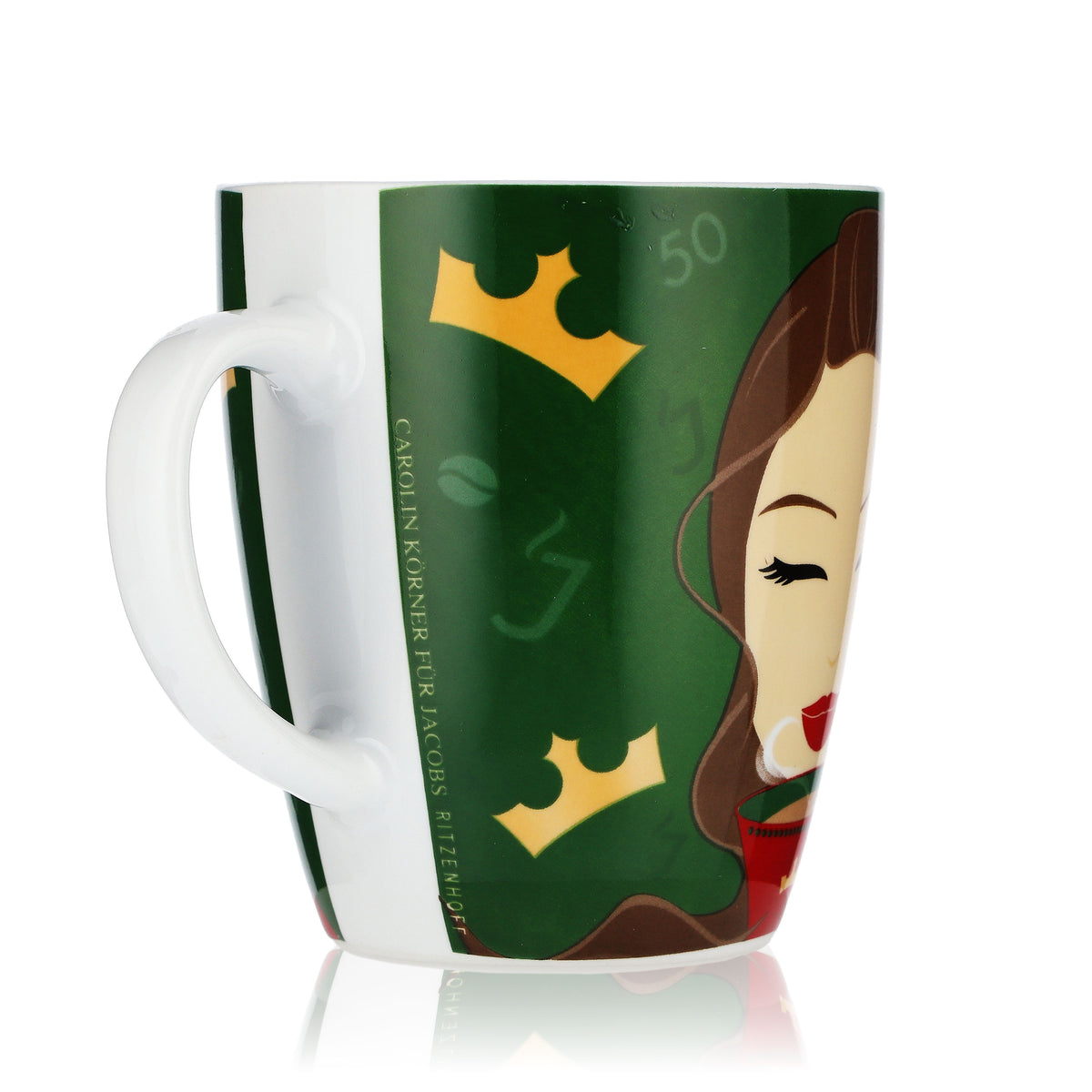 Jacobs Kaffee Tasse Kaffeebecher Sammelbecher 14. Edition Ritzenhoff 0,35l – Ansicht 4