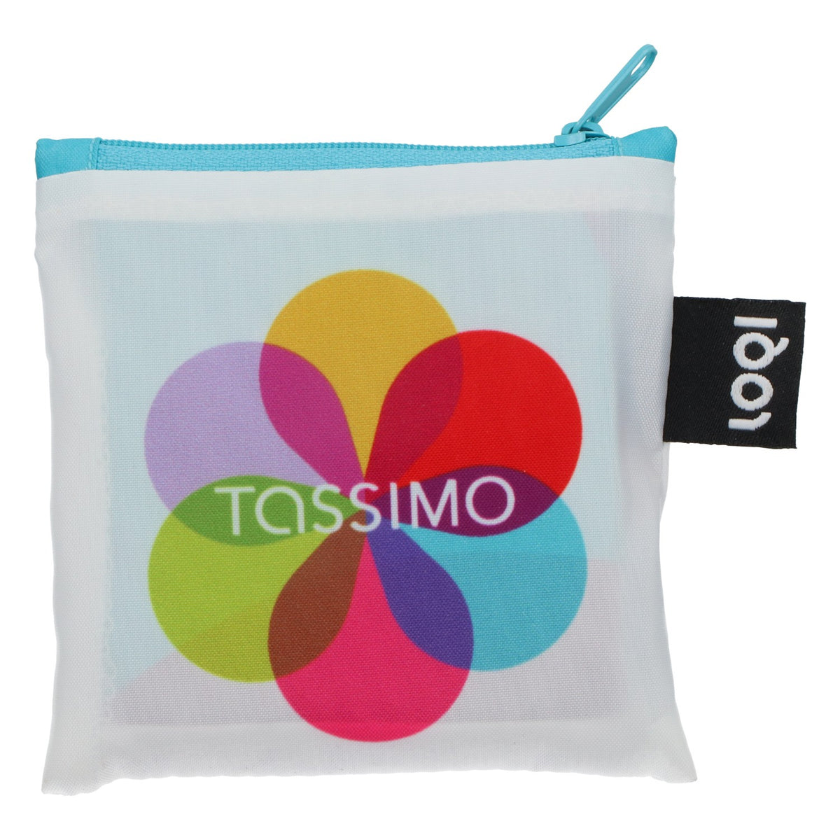 Jacobs LOQI TASSIMO Einkaufstasche Falt-Shopper Bag Blau bunt Polyester – Ansicht 4