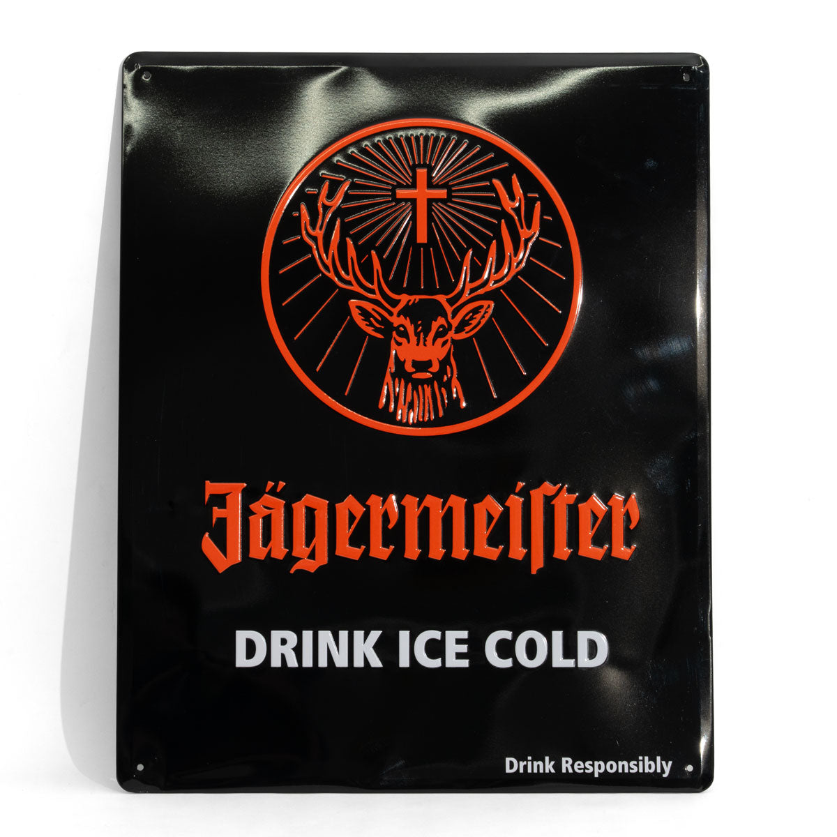 Jägermeister Blechschild Wandschild 50x40cm Werbeschild Bardeko Merch B-WARE