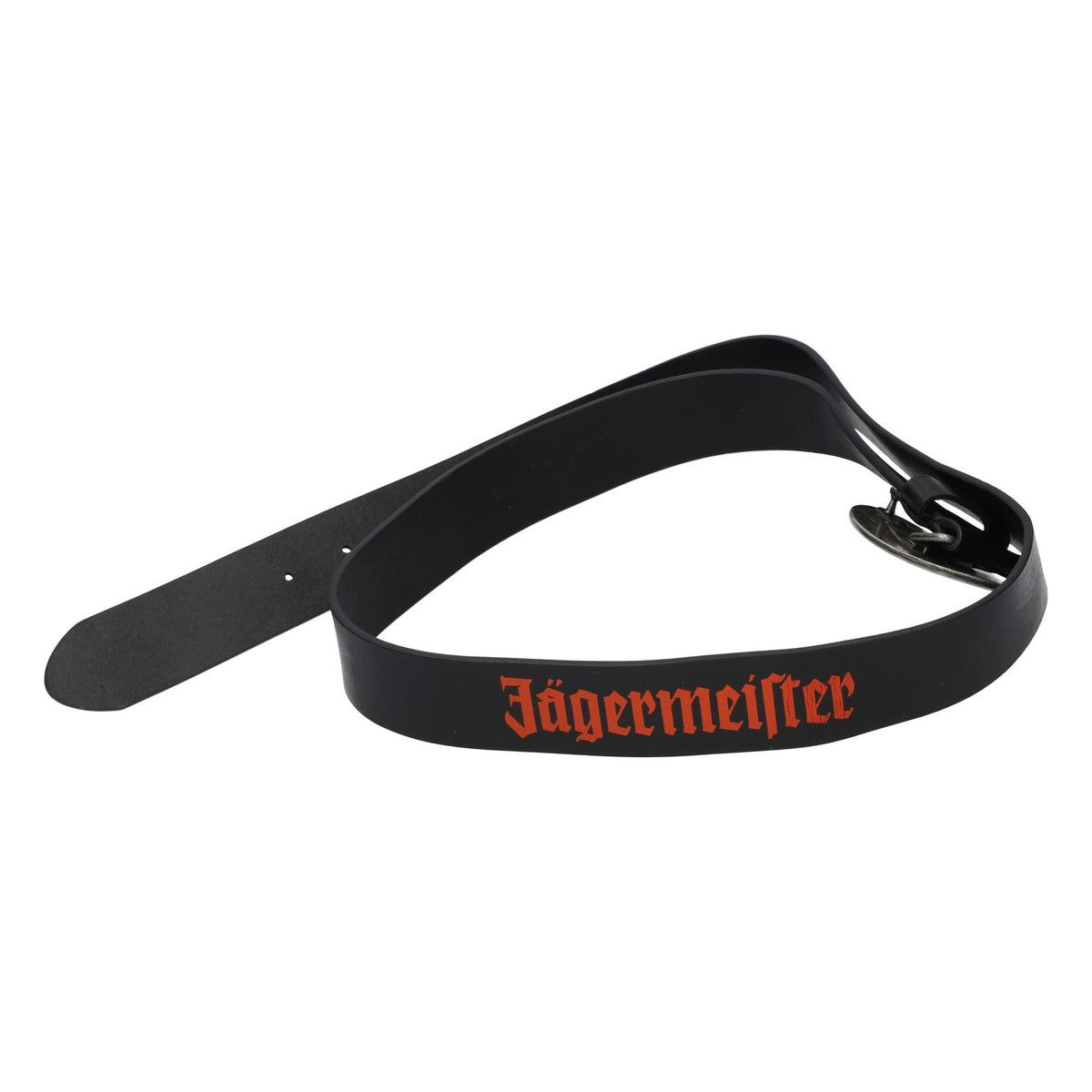 Jägermeister Gürtel Leder Unisex 105cm Gurt Hüftriemen Schnalle Merch Kleidung – Ansicht 2