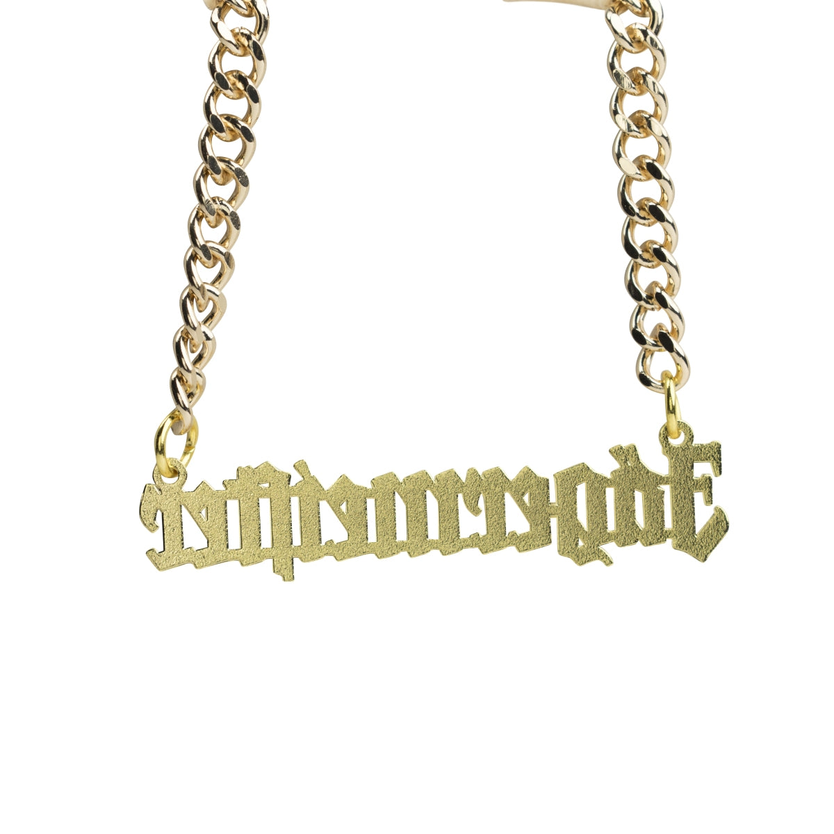 Jägermeister Halskette Goldkette Chain Necklace Accessoir Schmuck Unisex Merch – Ansicht 2