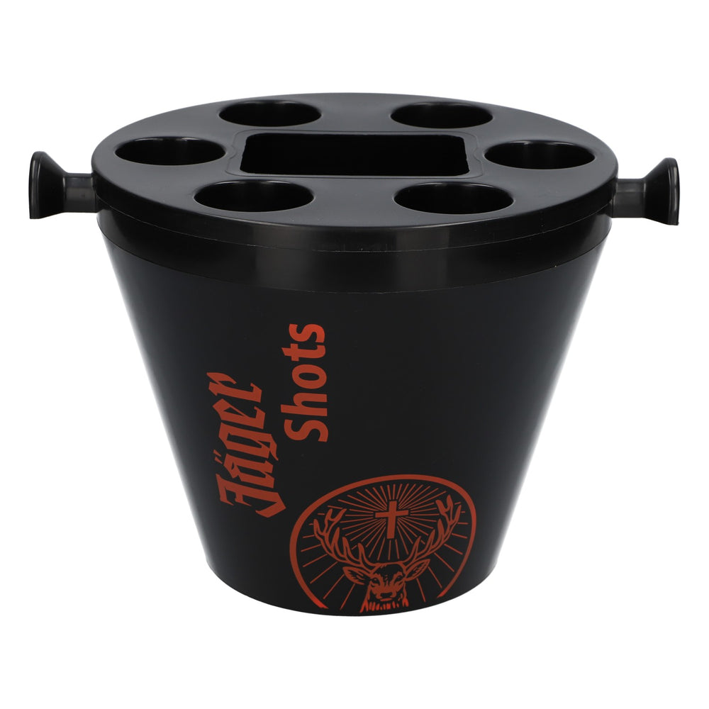 Jägermeister Kühler Eiseimer Shot Tablett Jäger Shots Eisbox Kurze Servierer