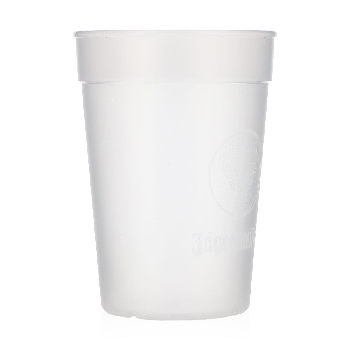 Jägermeister Likör Glas Partybecher Mehrwegbecher Satiniert 0,38l – Ansicht 2