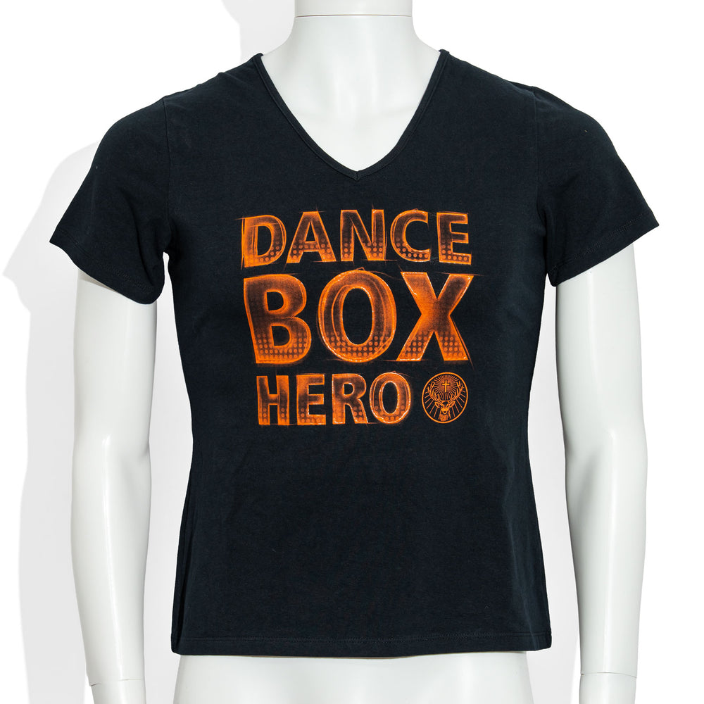 Jägermeister Likör Glas V-Ausschnitt Gr.L / Damen Dance Box Hero Baumwolle
