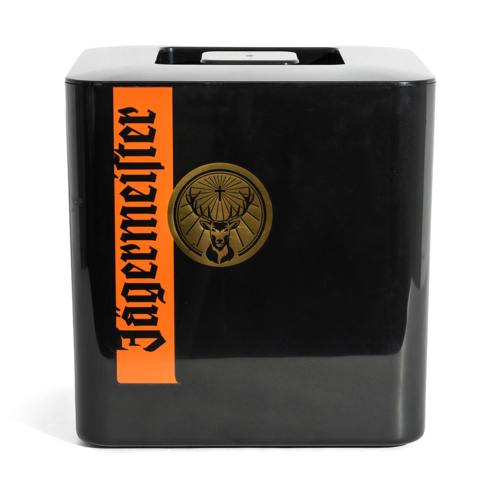 Jägermeister Likör Kühler Eisbox Eiswürfelbehälter Icecube dreiteilig 10l eckig neues Design