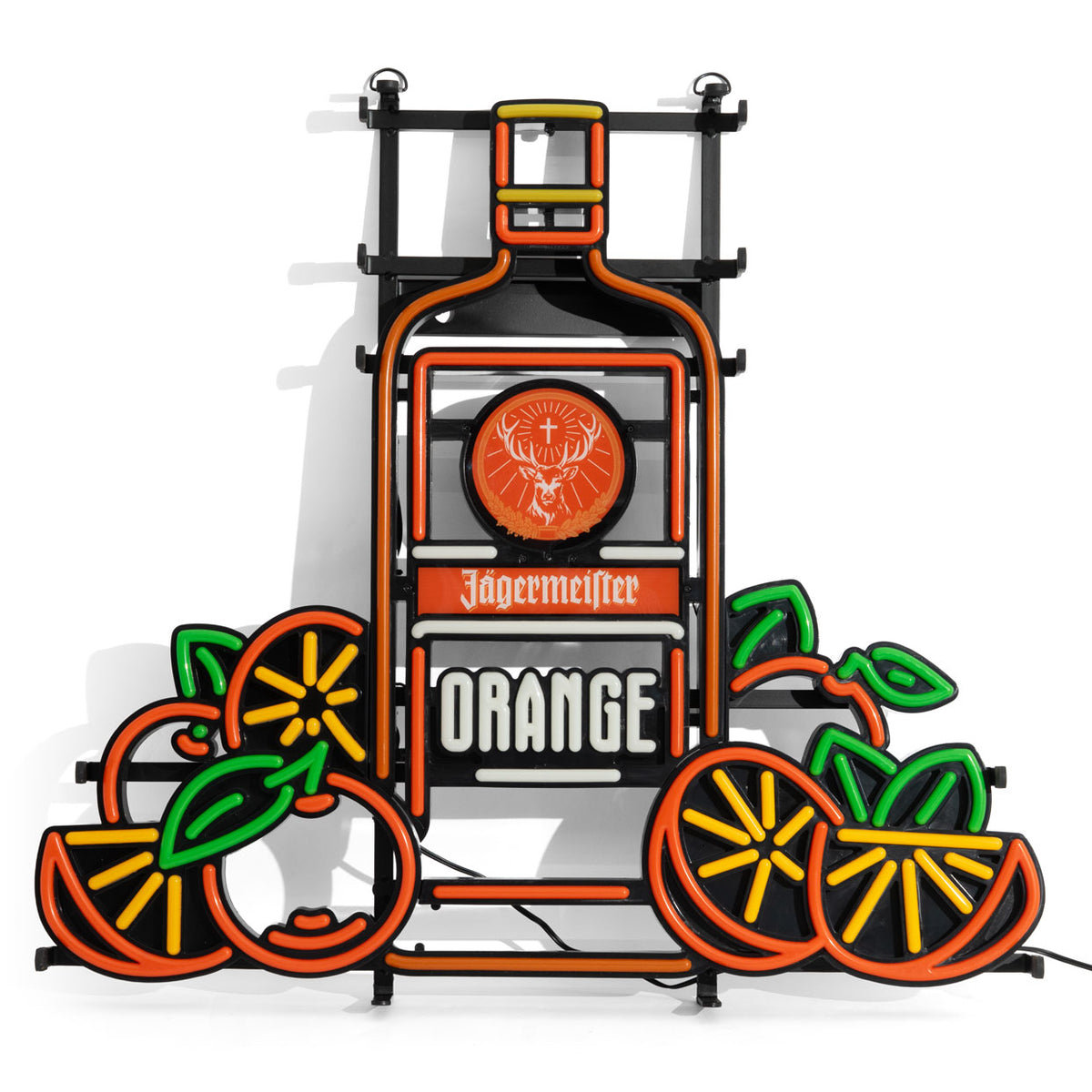 Jägermeister Likör LED Leuchtreklame Leuchtwerbung "Orange" Flasche LED inkl. Netzteil – Ansicht 4