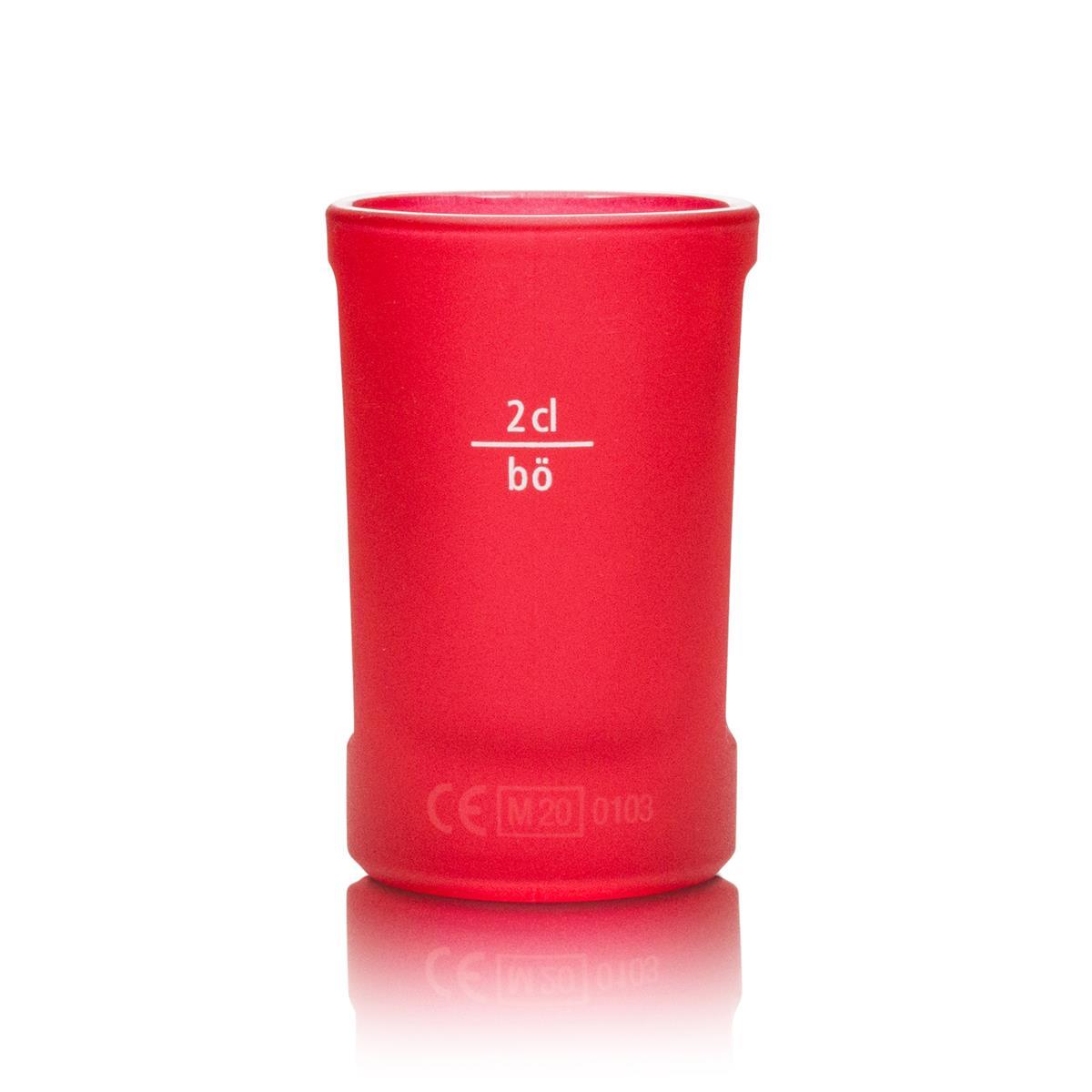 6x Jägermeister Scharf Hot Ginger Likörglas 2cl - Rote Shotgläser Sonderedition – Ansicht 5