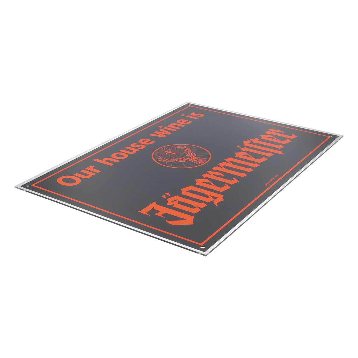 Jägermeister Schild Tafel Wand Dekoration 42x30cm Kunststoff Merchandise
