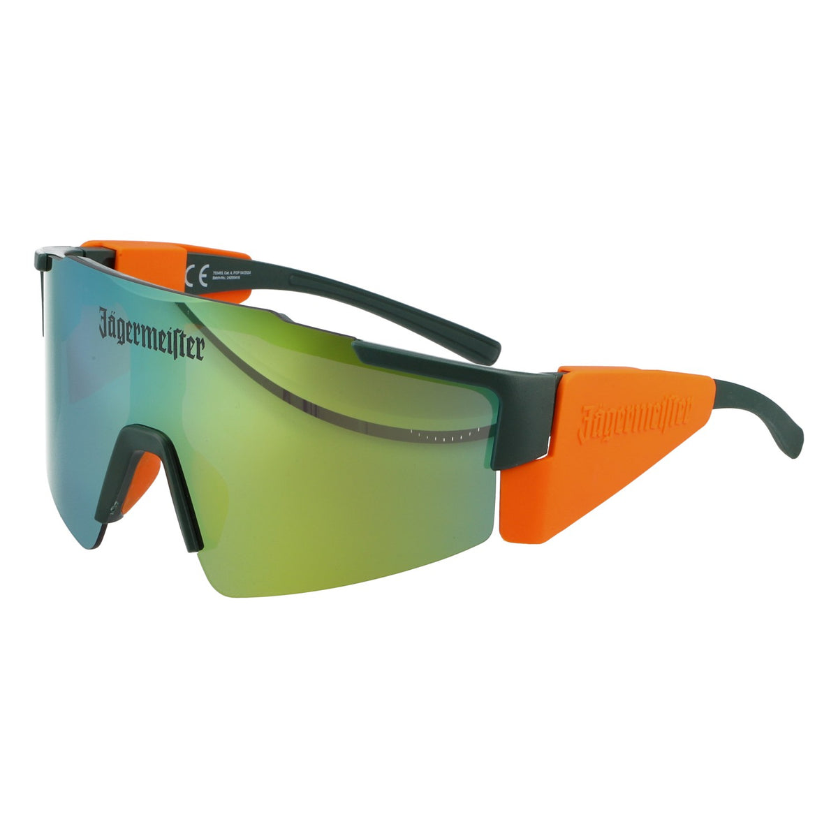 Jägermeister Schnelle Brille Sonnenbrille Orange Mirror Kult Accessoire