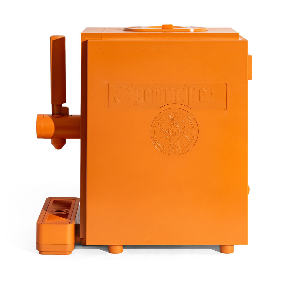 Jägermeister Tapmaschine Sonderedition ORANGE Shotmaschine 1 Flasche Zapfanlage – Ansicht 3