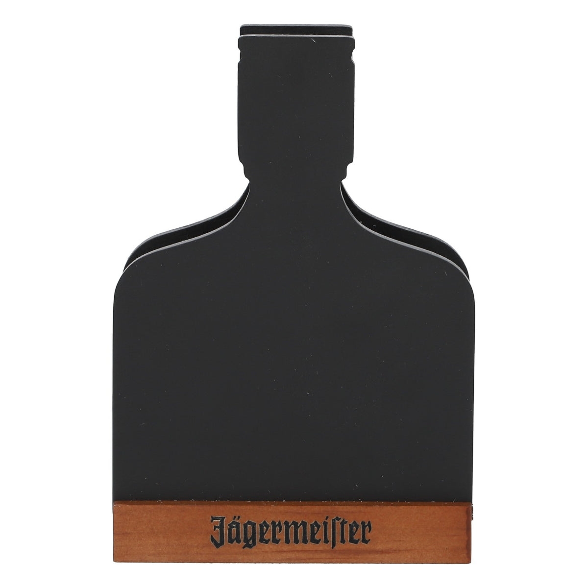 Jägermeister Tischaufsteller Kreidetafel Holzblock Kartenhalter Werbeaufsteller – Ansicht 2