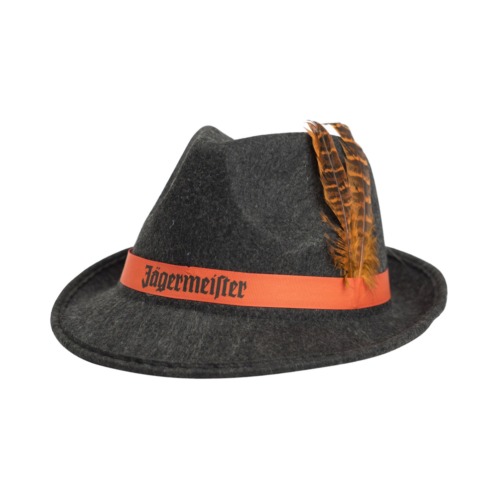 Jägermeister Trachtenhut Filzhut Feder Jägerhut Mütze Kappe Hat Party Volksfest
