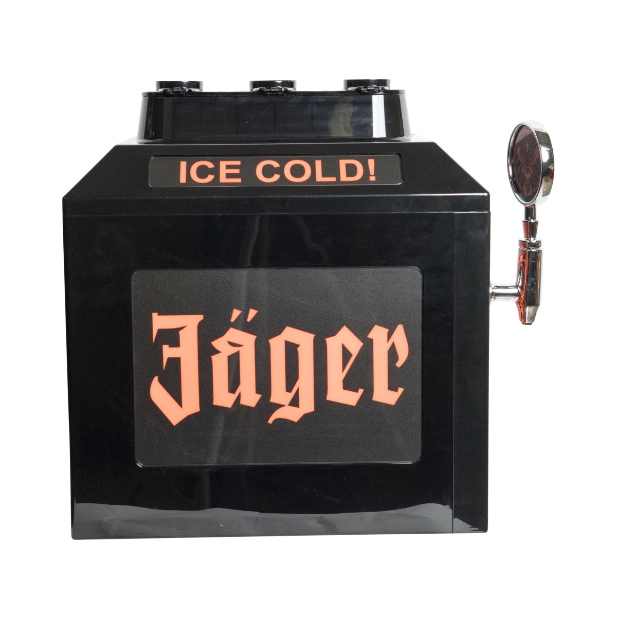 Jägermeister Zapfanlage Tap Maschine 3 Flaschen LED Ausgießer Durchlaufkühler – Ansicht 3