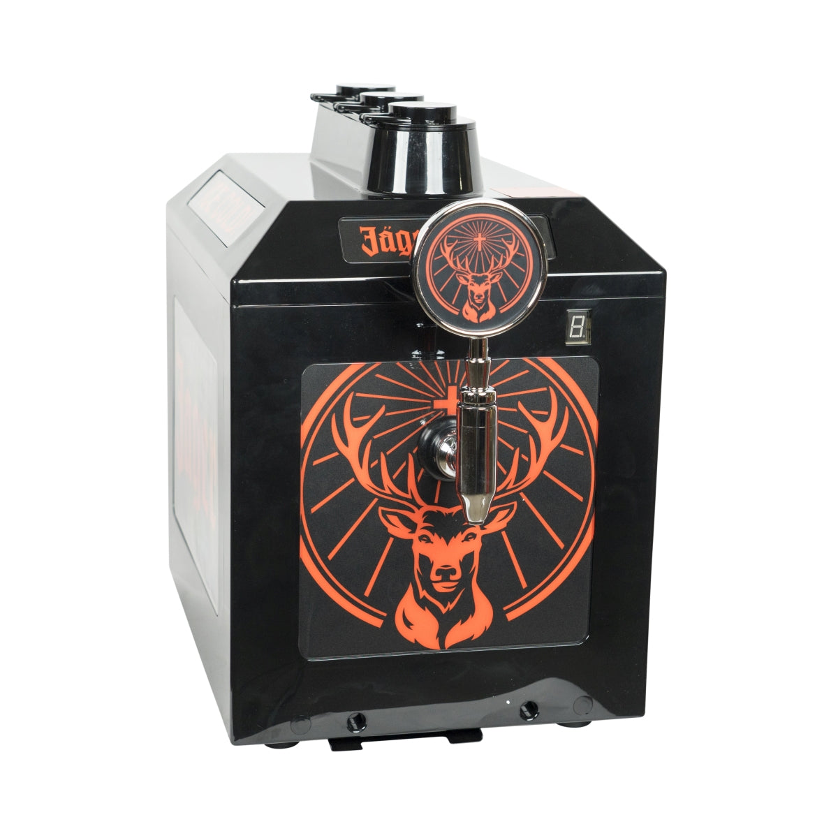 Jägermeister Zapfanlage Tap Maschine 3 Flaschen LED Ausgießer Durchlaufkühler – Ansicht 6