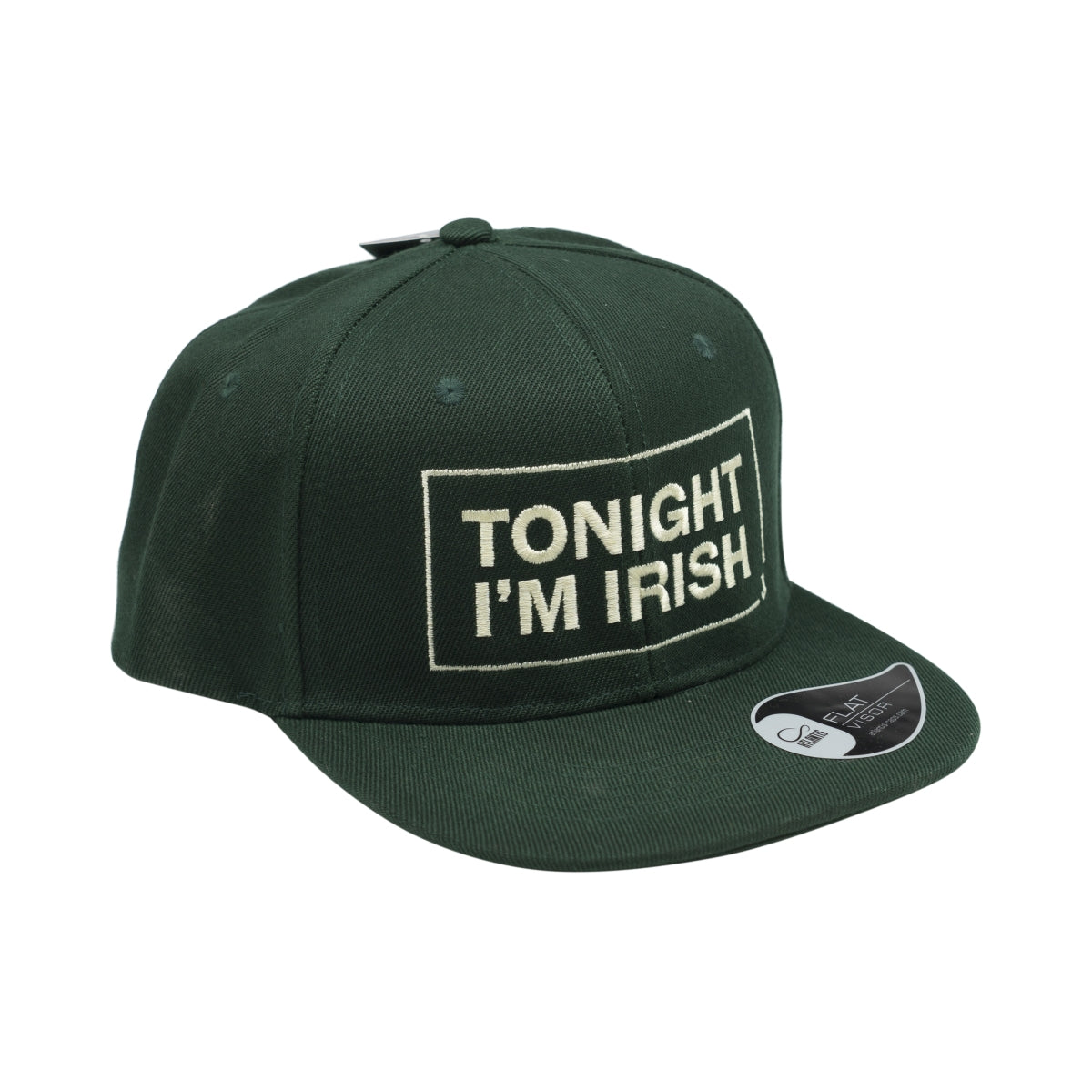Jameson Whiskey Cap Snapback Grün "Tonight I'm Irish" Mütze Hut Kappe Hat