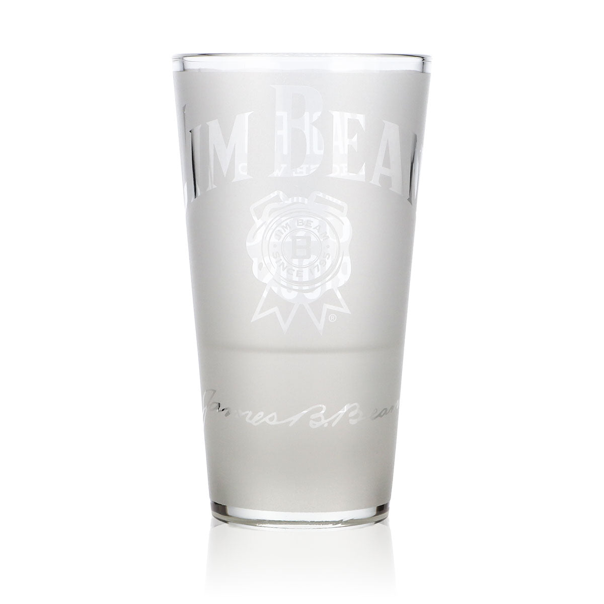 Jim Beam Glas 0,34l Longdrinkglas Whiskey Gläser Satiniert "Made for those…"
