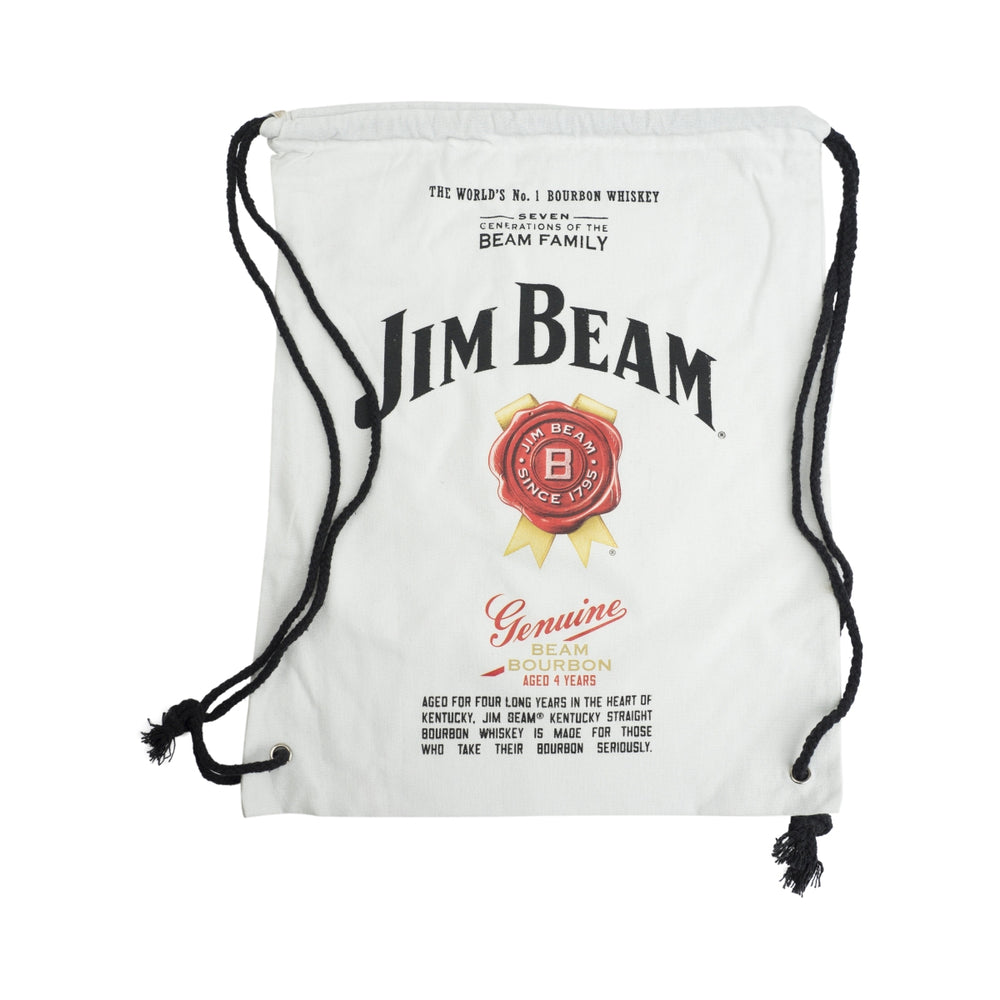 Jim Beam Jutebeutel Tasche Rucksack Backpack Gym Sportbeutel Strand Einkauf